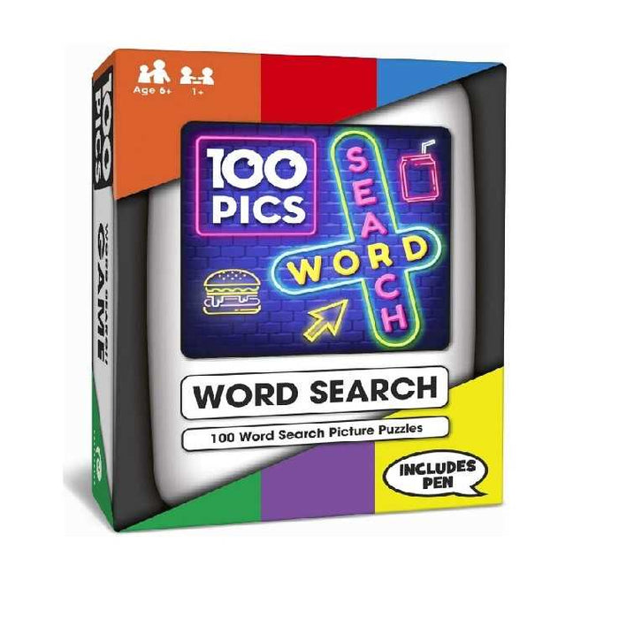 100 PICS Word Search Puzzles