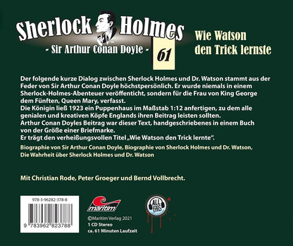 Folge 61-Wie Watson Den Trick Lernte