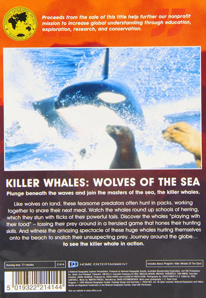 Killer Whales: Wolves Of The Sea (Journeys with Wildlife - 2) (Region 2)