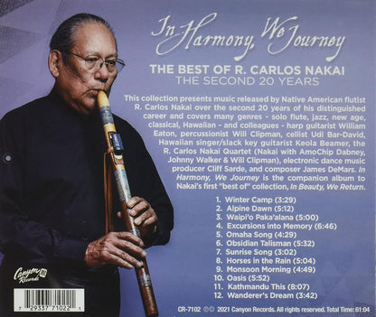 In Harmony, We Journey - Best of R. Carlos Nakai: The Second 20 Years
