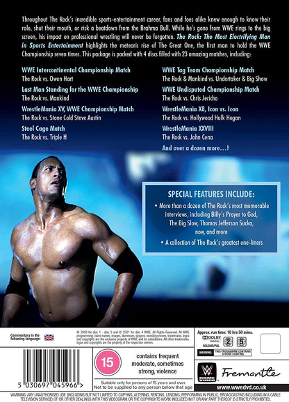 WWE: The Rock - The Most Electrifying Man In Sports Entertainment