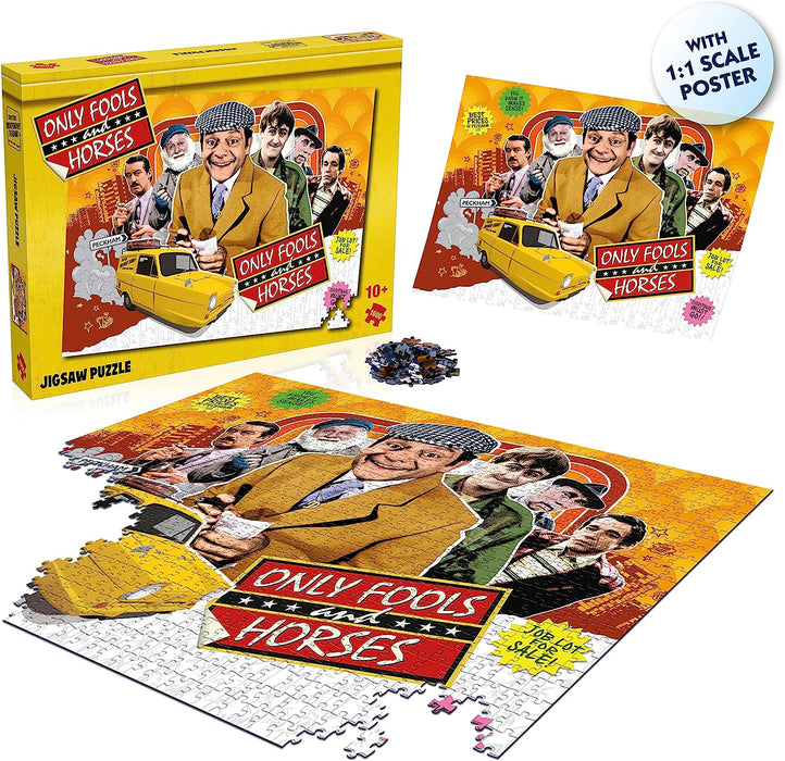 Winning Moves WM01316-ML1-6 Only Fools and Horses Jigsaw Puzzle-1000pcs