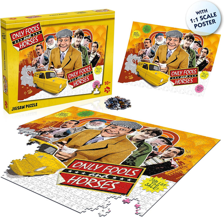 Winning Moves WM01316-ML1-6 Only Fools and Horses Jigsaw Puzzle-1000pcs