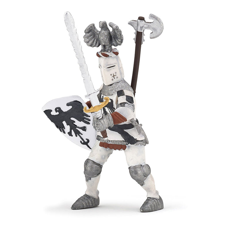 PAPO Fantasy World White Crested Knight Toy Figure, Multi-colour (39785)