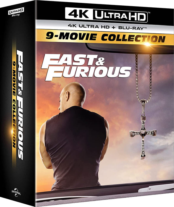 Fast And Furious Collection 1-9 (4K Ultra-HD +Blu-Ray) ( Box 18 4K+Blu-Ray)