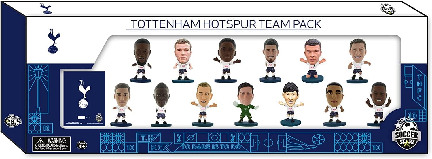 SoccerStarz - Spurs Team Pack 13 Player (2021/22),Tottenham,TPTH2021