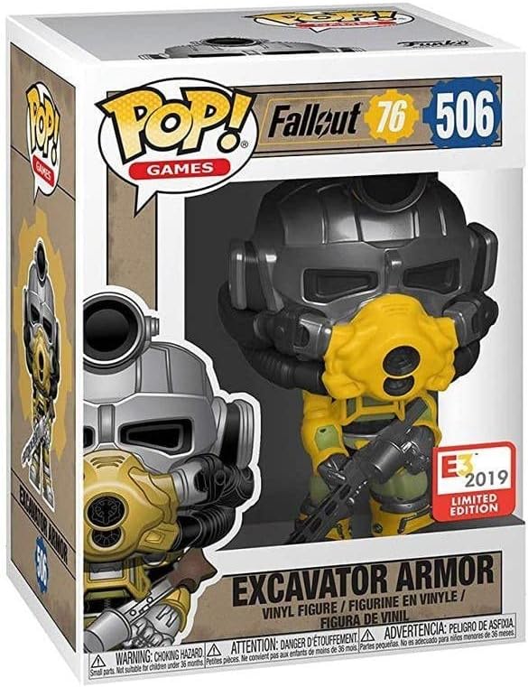 Funko POP! Games: Fallout 76 - Excavator Armor #506 - E3 2019 Exclusive