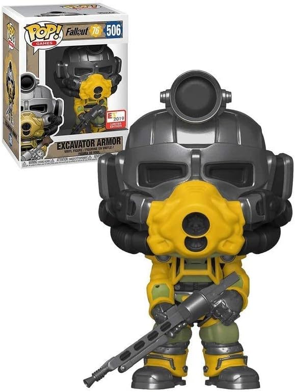 Funko POP! Games: Fallout 76 - Excavator Armor #506 - E3 2019 Exclusive