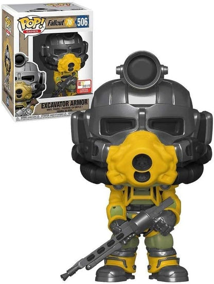 Funko POP! Games: Fallout 76 - Excavator Armor #506 - E3 2019 Exclusive