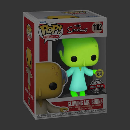 Pop! Vinyl - The Simpsons - Glowing Mr. Burns 1162