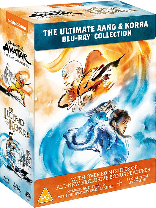 The Ultimate Avatar: The Legend of Aang & The Legend of Korra Complete Blu-ray Collection