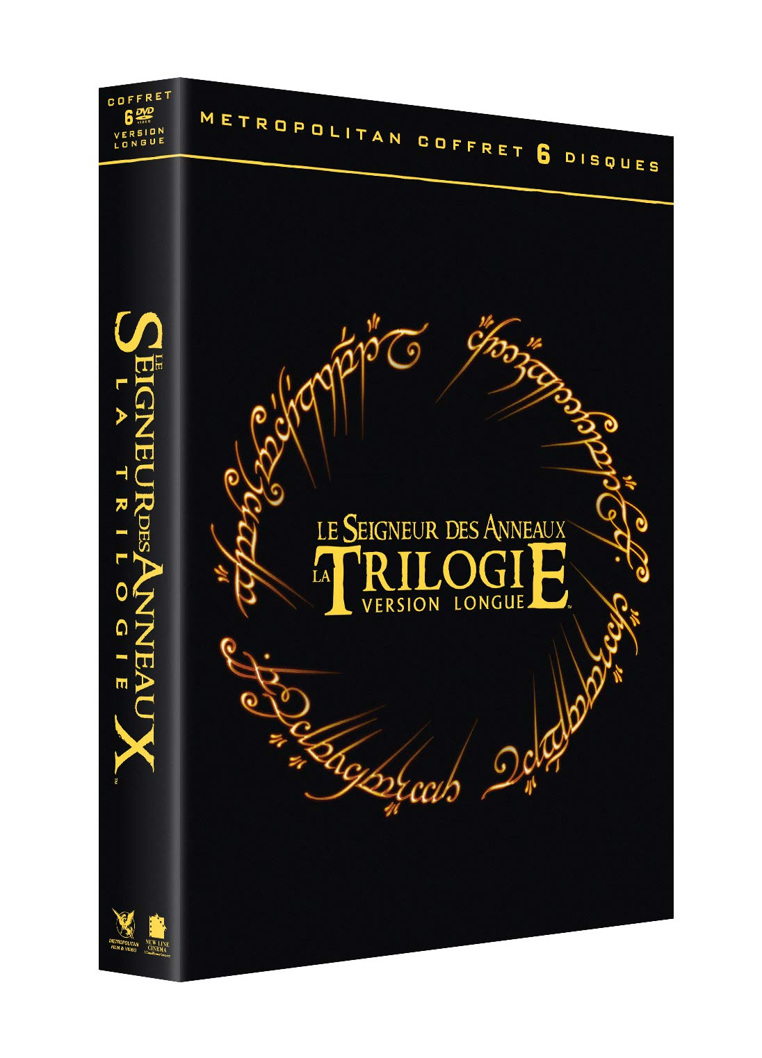 Coffret trilogie le seigneur des anneaux version longue - 6 dvd