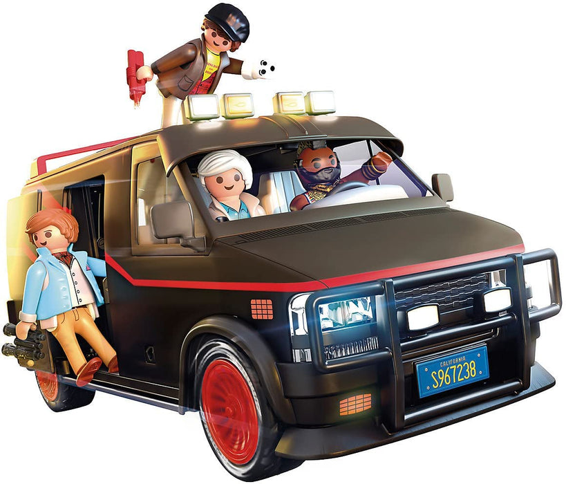 Playmobil 70750 The A Team Van, Iconic Design, Collectors And Children, Multicolour, ‎38.5 x 28.4 x 12.5 cm