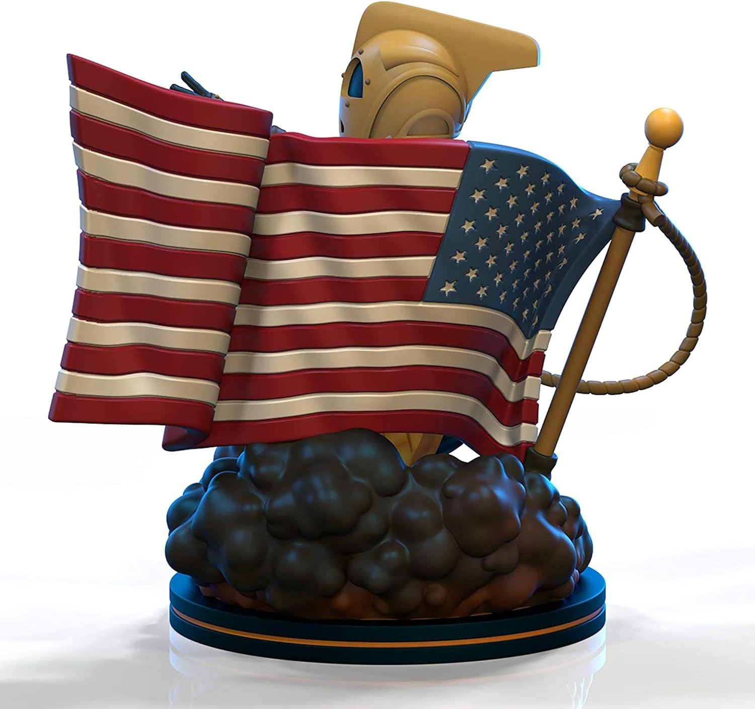 Quantum Mechanix DIS-0116 The Rocketeer Q-Fig Elite 5 inches