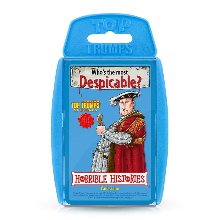 Horrible Histories Top Trumps Specials Juego de Cartas