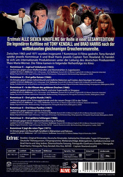 Kommissar X - Die Gesamtedition: Alle 7 Filme