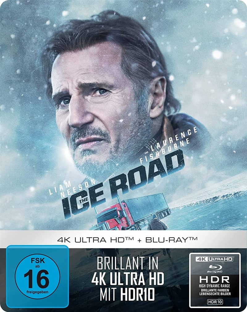 The Ice Road - 2-Disc Limited Steelbook (Deutsch/OV) (4K Ultra-HD/Ultra-HD-Blu-ray + Blu-ray