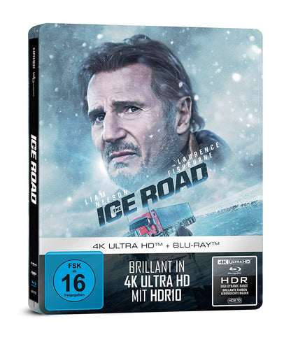 The Ice Road - 2-Disc Limited Steelbook (Deutsch/OV) (4K Ultra-HD/Ultra-HD-Blu-ray + Blu-ray