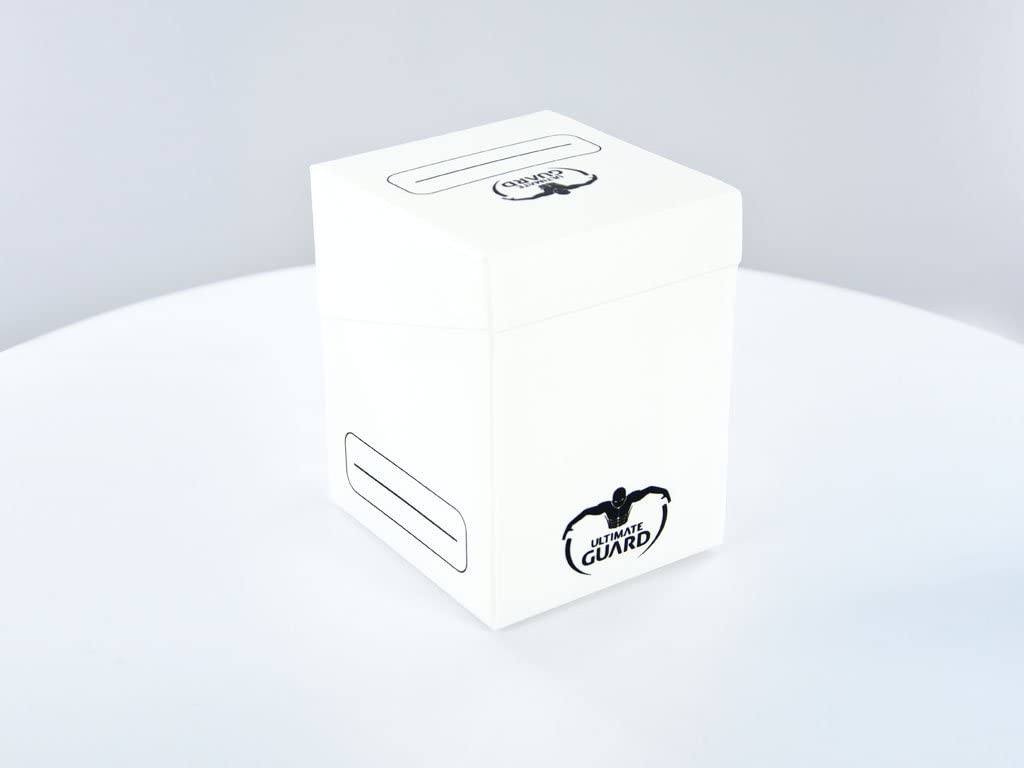 Ultimate Guard 100 Plus Deck Case (Standard, White