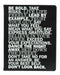 Eccolo D504N Be Bold World Traveler Desk Size Journal, 256 Lined Page Notebook, Large