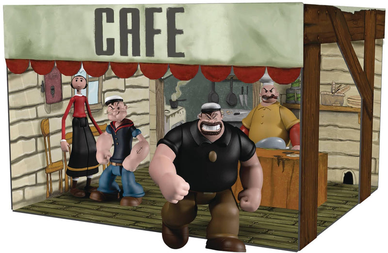 Popeye Mezco - 5 Points Deluxe Box Set