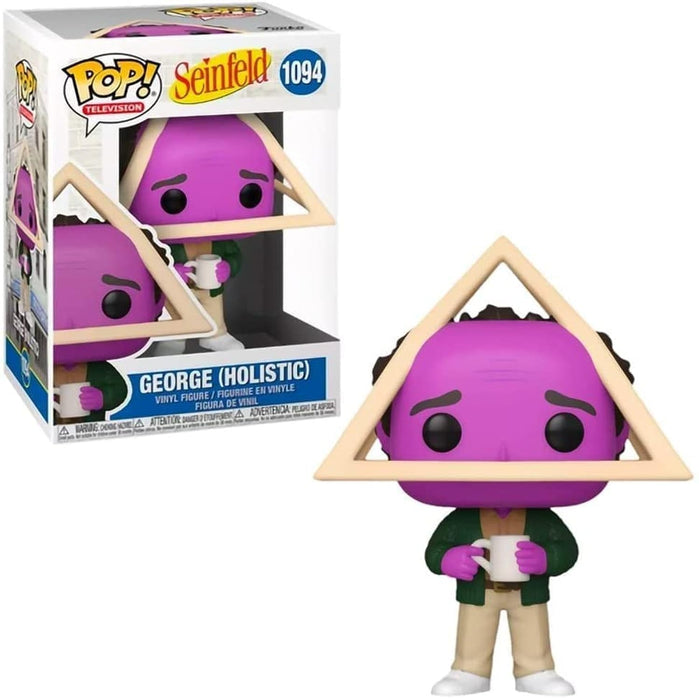 Funko POP! TV: Seinfeld - Holistic George with Purple Face (Target Exclusive
