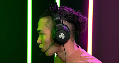 Roccat Elo X Stereo - Gaming Headset for PC, Mac, Xbox, PlayStation & Mobile, black Elo X Stereo Black