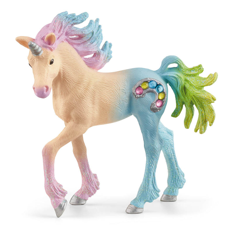 SCHLEICH MARSHMALLOW UNICORN FOAL (3