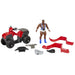 WWE Wrekkin Slam ‘N Spin ATV with Spinning Handlebars Action and Breakable Parts, Includes 6-inch Big E Basic Action Figure, Gift for Ages 6 Years Old & Up