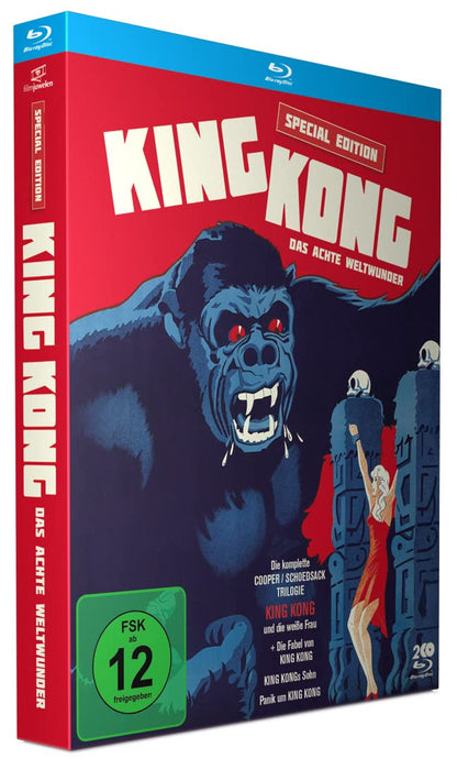 King Kong - Das achte Weltwunder: Die komplette Cooper-/Schoedsack-Trilogie (Special Edition) + Originalsynchro "Die Fabel von King Kong" (Filmjuwelen)