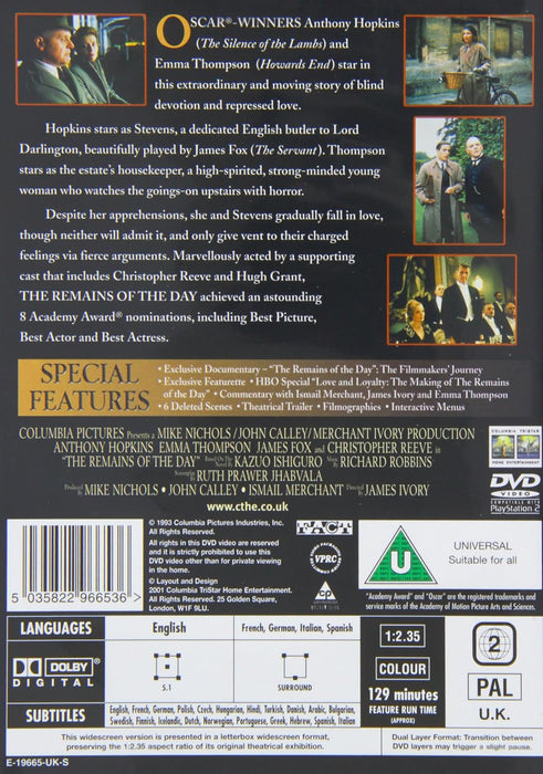 The Remains Of The Day