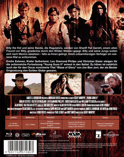 Young Guns 2 - Blaze of Glory (Steelbook)