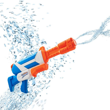 Nerf Super Soaker Twister Water Blaster, 2 Twisting Streams of Water, Pump to Fire, Outdoor Water-Blasting Fun, Multicolor (F3884