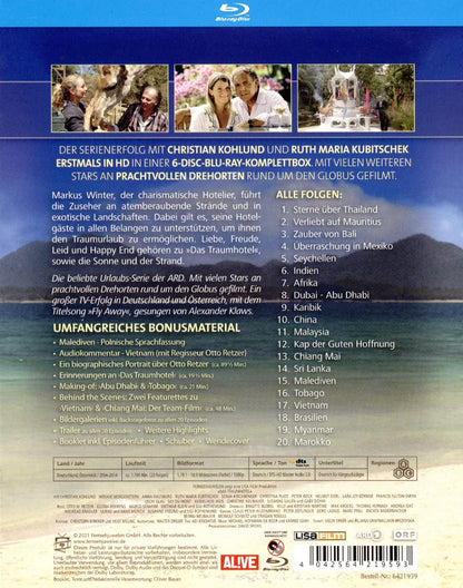 Das Traumhotel - Die komplette Serie in HD (Alle 20 Folgen) (Fernsehjuwelen) (6 Blu-rays