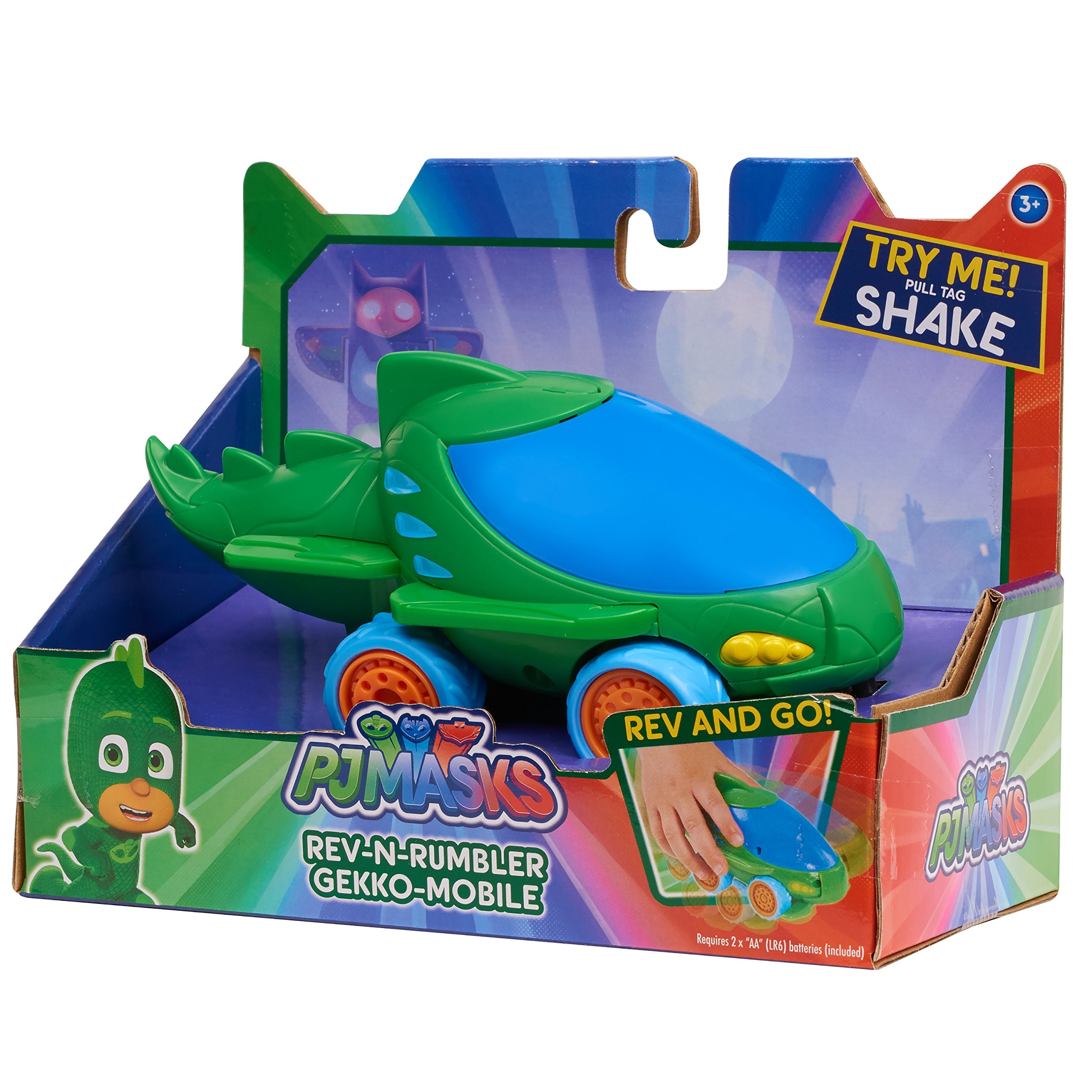 Just Play Pjmask Rev N Rumblers Gekko Mobile Vehicle Basic pack