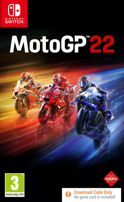 MotoGP22 Standard Edition (Nintendo Switch)(Code in Box Only) Switch single