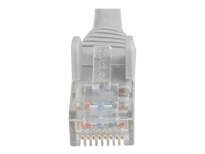 StarTech.com 5m CAT6 Ethernet Cable - LSZH (Low Smoke Zero Halogen) - 10 Gigabit 650MHz 100W PoE RJ45 UTP Network Patch Cord Snagless with Strain Relief - Grey, CAT 6, ETL Verified (N6LPATCH5MGR