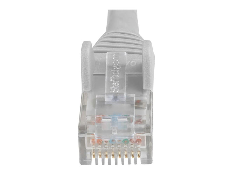 StarTech.com 5m CAT6 Ethernet Cable - LSZH (Low Smoke Zero Halogen) - 10 Gigabit 650MHz 100W PoE RJ45 UTP Network Patch Cord Snagless with Strain Relief - Grey, CAT 6, ETL Verified (N6LPATCH5MGR