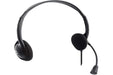 Manhattan Stereo On-Ear Headset (USB), Microphone Boom, Polybag Packaging, Adjustable Headband, Ear Cushion, 1x USB-A for both sound and mic use, cable 1.5m, Three Year Warranty