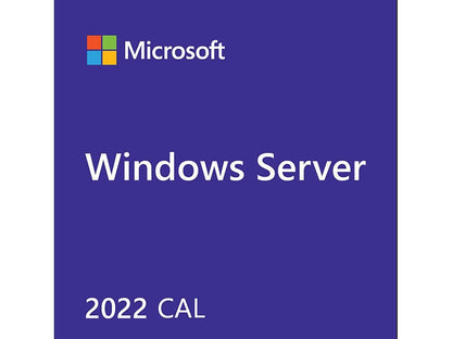 Microsoft Windows Server Cal 2022 Licencia de Acceso de Cliente (Cal) 1 Licencia(s