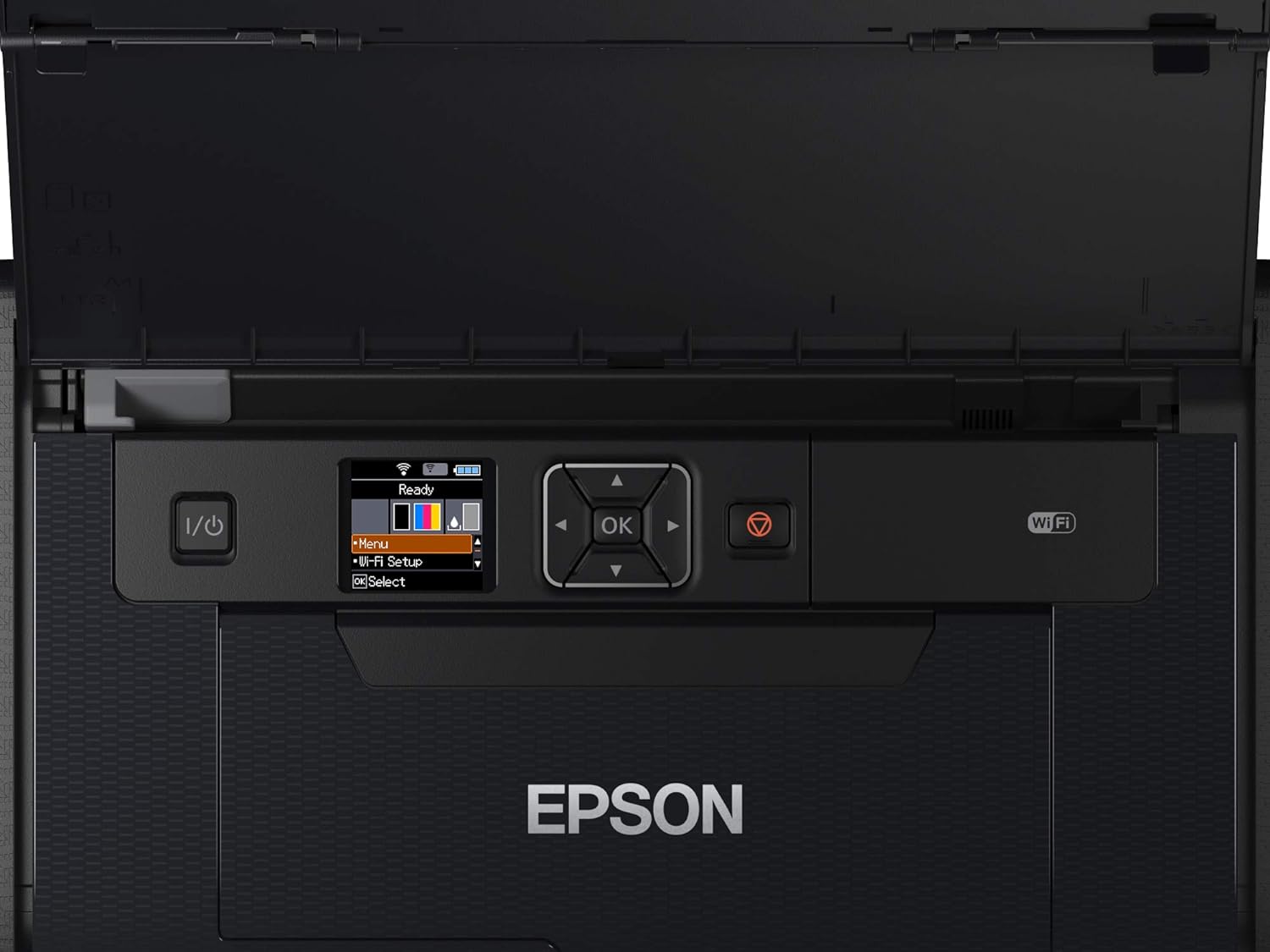 Epson WorkForce WF-110W Portable A4 Inkjet Printer, Black