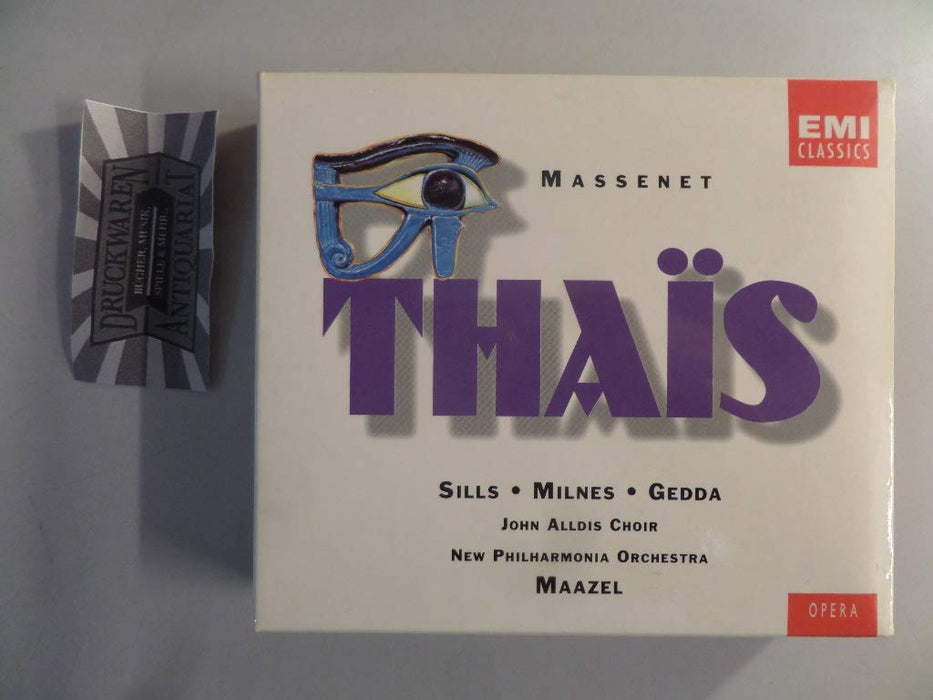 Massenet: Thais (Gesamtaufnahme) (franz.) (Aufnahme London 1976).