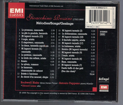 Songs, Gesange, Melodies/Blake/Lesne/Pappano