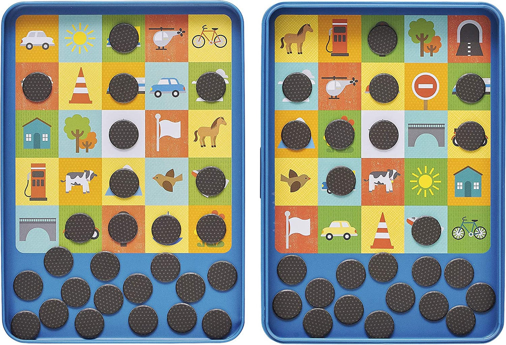 Petit Collage Travel Bingo Magnetic Travel Game,multicolor,PTC327