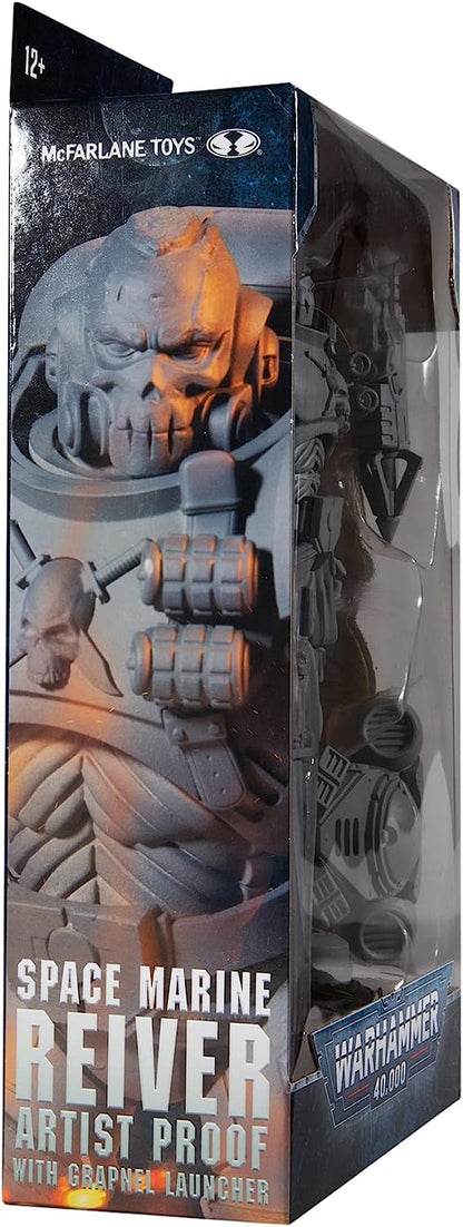 McFarlane TM10928 Warhammer 40000 7IN Figures WV4-REIVER (AP Variant), Multicolour