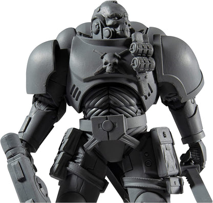 McFarlane TM10928 Warhammer 40000 7IN Figures WV4-REIVER (AP Variant), Multicolour