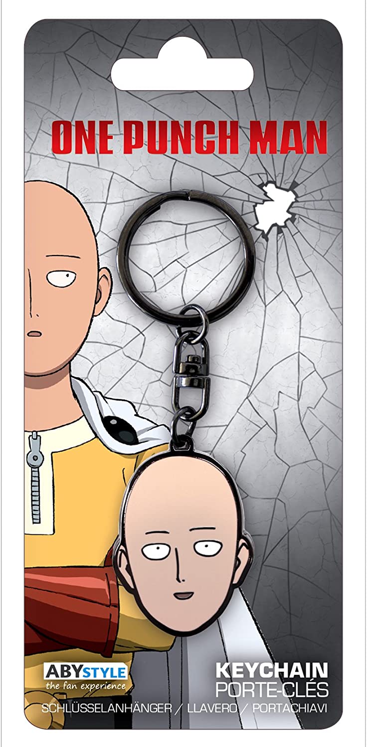 ONE PUNCH MAN - Metal Keychain - Saitama
