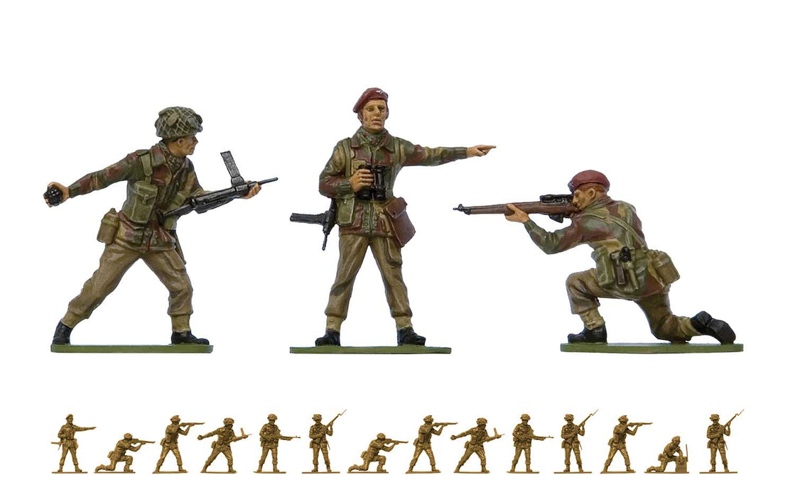 Airfix A02701V Fallschirmjäger Vintage Classics Figures, merhfarbig