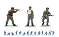 Airfix A02712V 1/32 WWII Deutsche Fallschirmjäger, Mehrfarbig