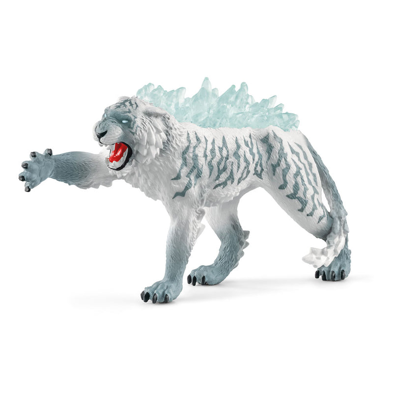 schleich ELDRADOR CREATURES 70147 Eistiger - Realistische Mythische Monster Actionfigur mit Gefährlichen und Furchterregenden Rückenkristallen, Eldrador Figuren ab 7 Jahren